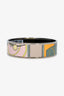 Hermès Pink/Multi Enamel Wide Bangle Size 65
