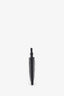 Saint Laurent Black Grain de Poudre Matelasse Chevron Leather Card Holder