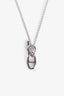 Hermès Sterling Silver 'Chaine d'Ancre' Pendant Necklace