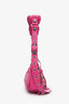 Balenciaga Pink Leather Le Cagole XS Shoulder Bag