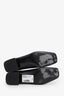 Salvatore Ferragamo Black Leather Bow Heeled Loafer Size 6