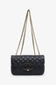 Pre-loved Chanel™ 2019 Black Lambskin Leather CC Flap Bag