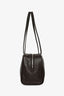The Row Dark Brown Leather Shoulder Bag