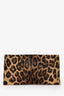 Valentino Leopard Print Pony Hair Tote