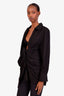 Jacquemus Black 'La Robe Bahia' Dress Size 32