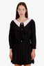 Miu Miu 2016 Black Mini Dress Size 40