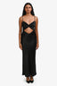 Shona Joy Oliviera Twist Front Midi Dress Size 4