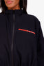 Prada Sport Black Nylon Cropped Jacket Size XS