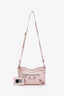 Balenciaga Pink Agneau Classic Hardware Hip Crossbody