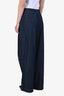 Jenni Kayne Dark Wash Denim Wide Leg Pleated Jeans Size 4