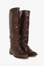 Golden Goose Deluxe Brand Brown Leather Western Boots Size 40