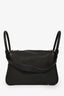 Hermès 2017 Black Clemence Leather Lindy 26 GHW