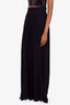 Miu Miu Black Pleated Maxi Length Skirt Size 40