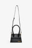 Jacquemus Black Leather 'Le Chiquito' Top Handle