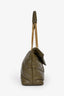 Saint Laurent Olive Green Nappa Leather Medium Loulou Shoulder Bag