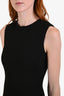 Theory Black Textured Fitted Sleeveless Shift Dress Size 4