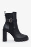 Christian Louboutin Black Leather Boots Size 39