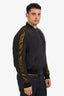 Haider Ackermann Navy/Brown Silk Bomber Jacket Estimated Size M Mens