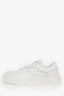 Dolce & Gabbana White Leather Low Top Roma Sneakers Size 38