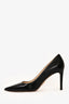 Prada Black Leather Pumps Size 37