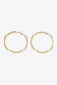 David Yurman 18K Yellow Gold 'Cablespira' 55mm Hoop Earrings