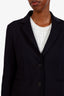 The Row Black Single Breasted Blazer Size XS