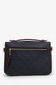 Louis Vuitton Navy Empreinte Metis Pochette Shoulder Bag with Strap
