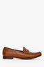Gucci Brown Leather Horsebit Loafers Size 38.5