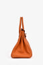 Hermès 2012 Orange Togo Leather Birkin 35