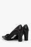 Stuart Weitzman Brown Leather Square Toe Heels Size 8.5