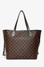Louis Vuitton Brown Damier Ebene Neverfull MM with Pouch