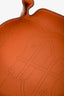 Hermès Orange Clemence Leather 'Mises et Relances Quadrige' Mini Change Tray
