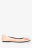 Roger Vivier Pink Patent Kiss Buckle Flats Size 41