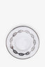 Hermès Chaine d'Ancre Printed Porcelain Tea Cup and Saucer Set of 2