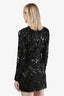 Ronny Kobo Sequin Lace LS Mine Dress Size 8