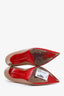 Christian Louboutin Nude Patent Leather Heels Size 38.5