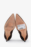 Manolo Blahnik Brown Suede Pointed Toe Booties Size 34