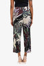 Pleats Please Multicoloured Floral Pleated Pants Size M