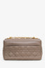Christian Dior 2021 Blush Cannage Leather Medium Caro Shoulder Bag
