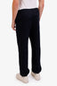 Balenciaga Black Logo Print Track Pants Size S Mens