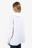 The Row White Cotton Turtleneck Long Sleeve Top Size S