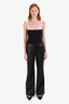 Toccin Black Vegan Leather Pants Size 6