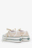 Gucci Beige GG Lace Detail Platform Sneakers Size 36.5