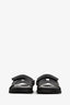 Hermès Black Leather Chypre Sandals Size 39