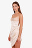 Jacquemus Ivory La Saudade Brodee Mini Dress Size 38