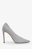 Jimmy Choo Silver Glitter Heels Size 38