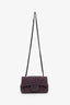 Pre-loved Chanel™ 2022+ Pink/Black Tweed Mini Rectangular Flap Bag