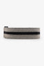 Brunello Cucinelli Black Leather Monili Belt