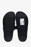 Hermès Black Leather Chypre Sandals Size 38.5