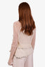 Pre-loved Chanel™ 05C Cream Cashmere Knit Tank + Open Cardigan Set Size 38